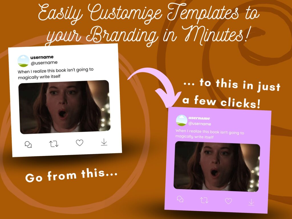 Cozy Mystery Author Canva Templates - Author Content Calendar